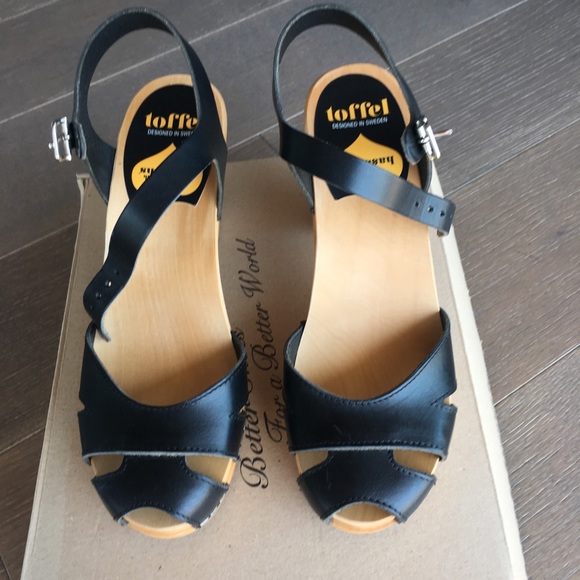 Swedish Hasbeens Shoes - Like new women’s Black shoes